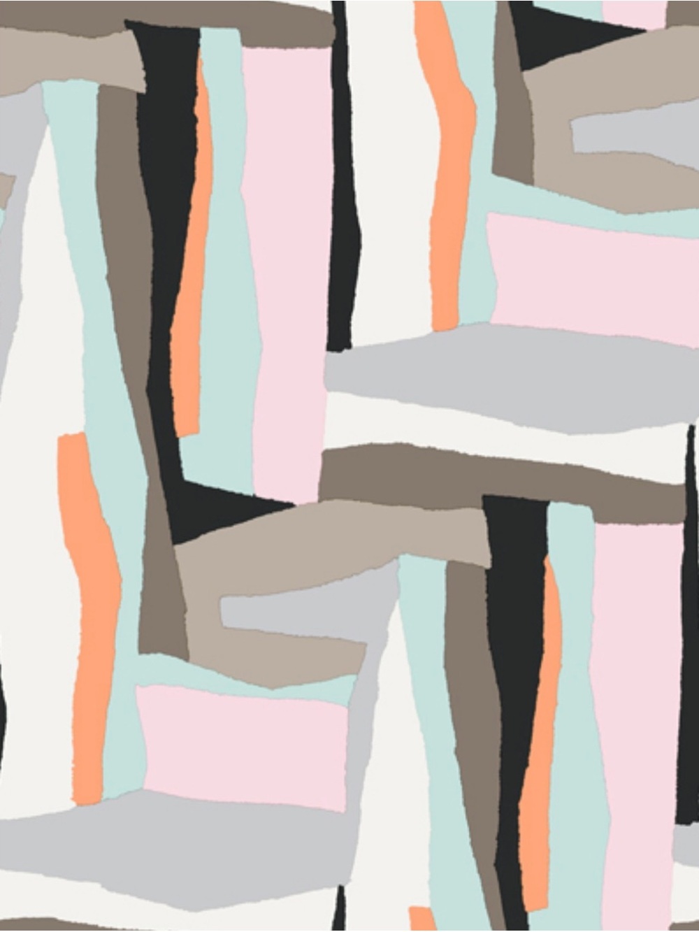 Marimekko Nippu 2014 Cotton Shift Dress Pastel Abstract Print Cap Sleeve Size 8 - Picture 4 of 11